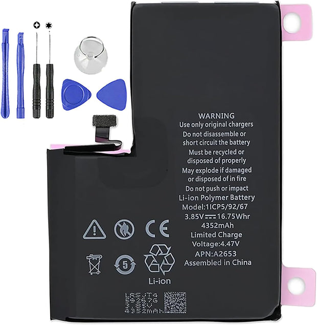 Batteria per Apple iPhone 13 PRO MAX da 4352mAh con KIT CACCIAVITI
