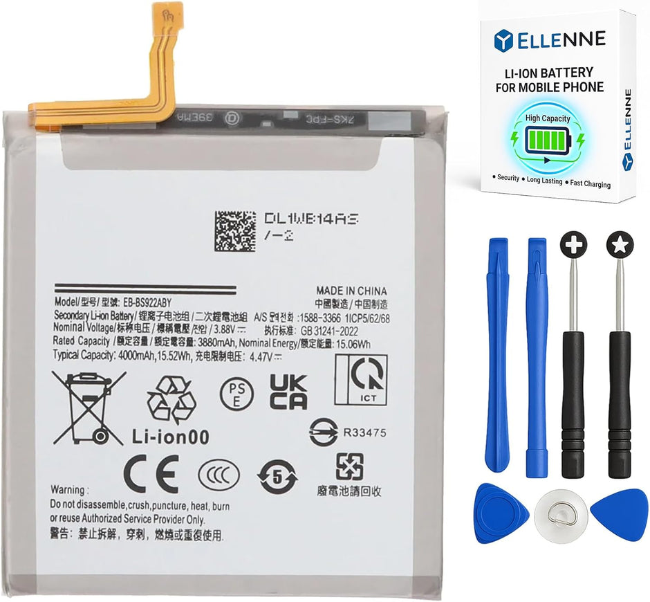 Batteria per Samsung Galaxy S24 EB-BS922 4000MAH con KIT CACCIAVITI