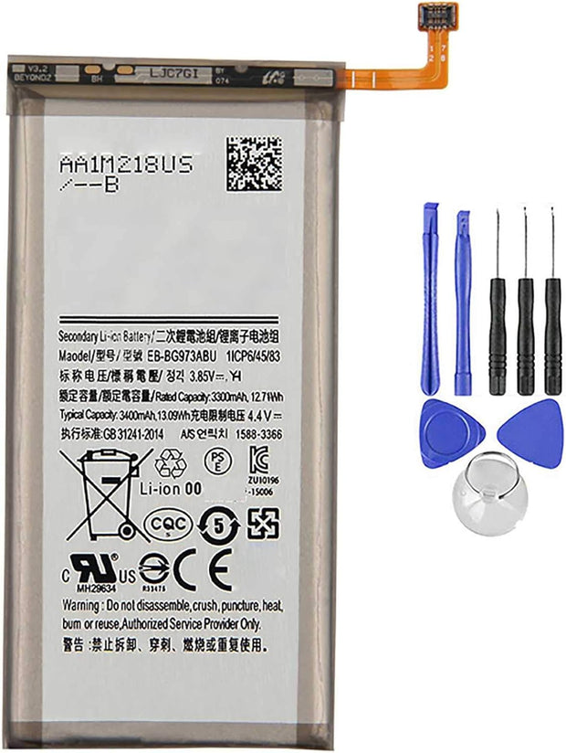 Batteria per Samsung Galaxy S10 SM-G973F EB-BG973ABU 3400MAH con KIT CACCIAVITI