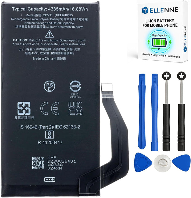 Batteria per GOOGLE PIXEL 7A GP5JE | GWKK3 | GP4BC | GHL1X | G0DZQ | G82U8 con KIT CACCIAVITI