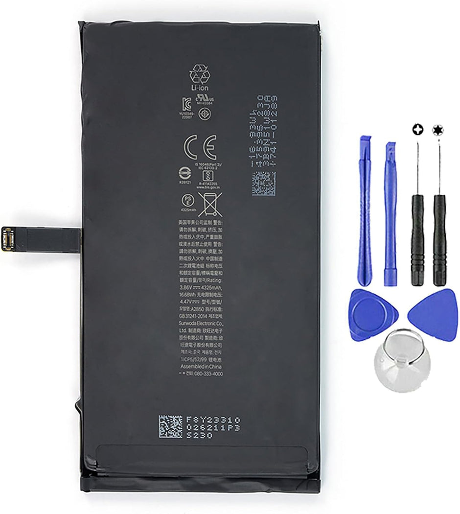 Batteria per Apple iPhone 14+ PLUS da 4325mAh con KIT CACCIAVITI