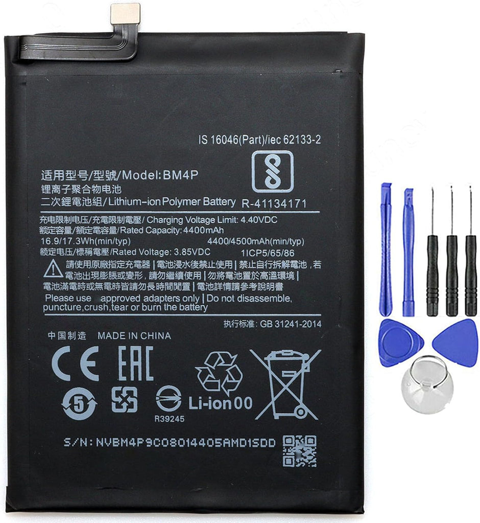 Batteria per XIAOMI BM4P REDMI K30 5G | POCO X2 da 4500MAH con KIT CACCIAVITI