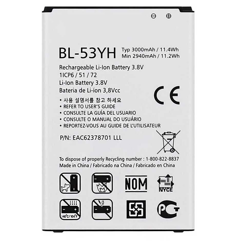 Batteria per LG G3 BL-53YH da 3000MAH