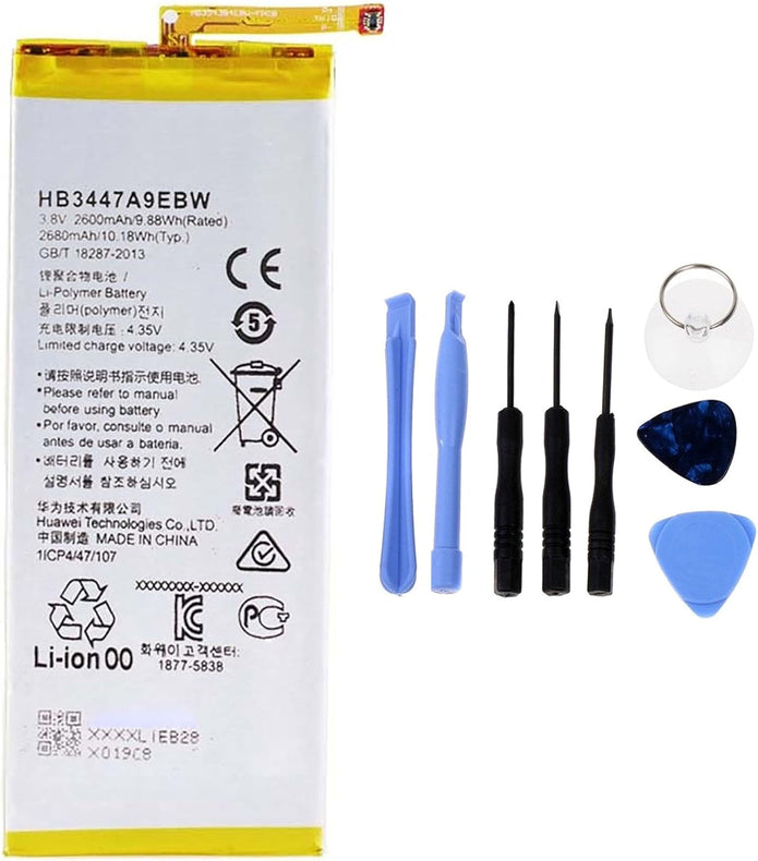 Batteria per Huawei P8 HB3447A9EBW 2600mAh con KIT CACCIAVITI