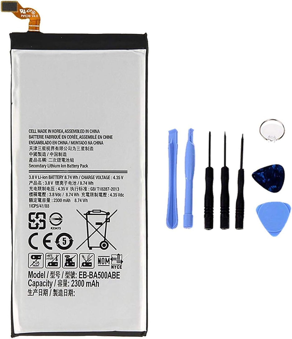 Batteria per Samsung Galaxy A5 A500 EB-BA500ABE con KIT CACCIAVITI