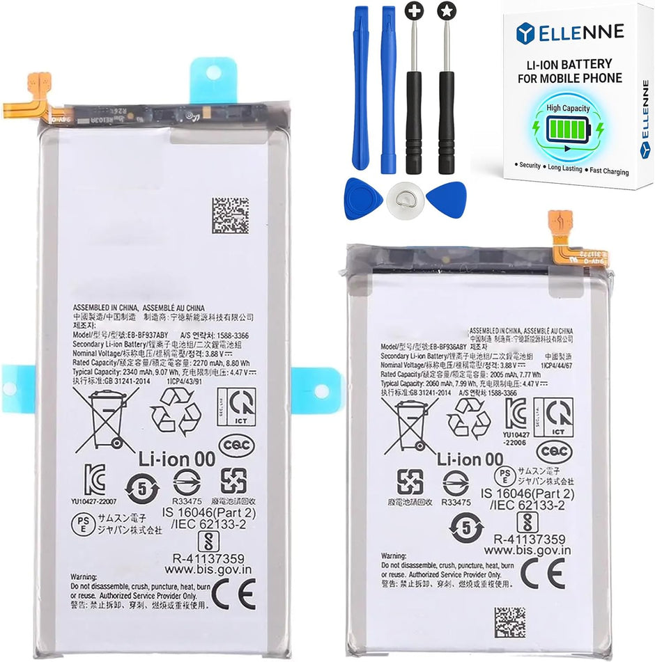 Batteria per Samsung Z FOLD 4 SM-F936B / EB-BF936 / EB-BF937 (ENTRAMBE) con KIT CACCIAVITI