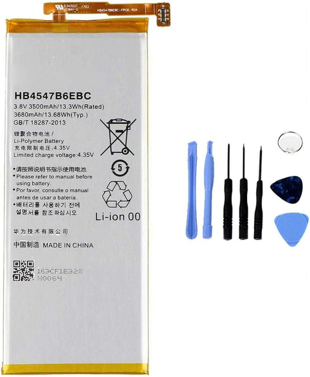 Batteria per Huawei HONOR 6 PLUS HB4547B6EBC 3600MAH con KIT CACCIAVITI