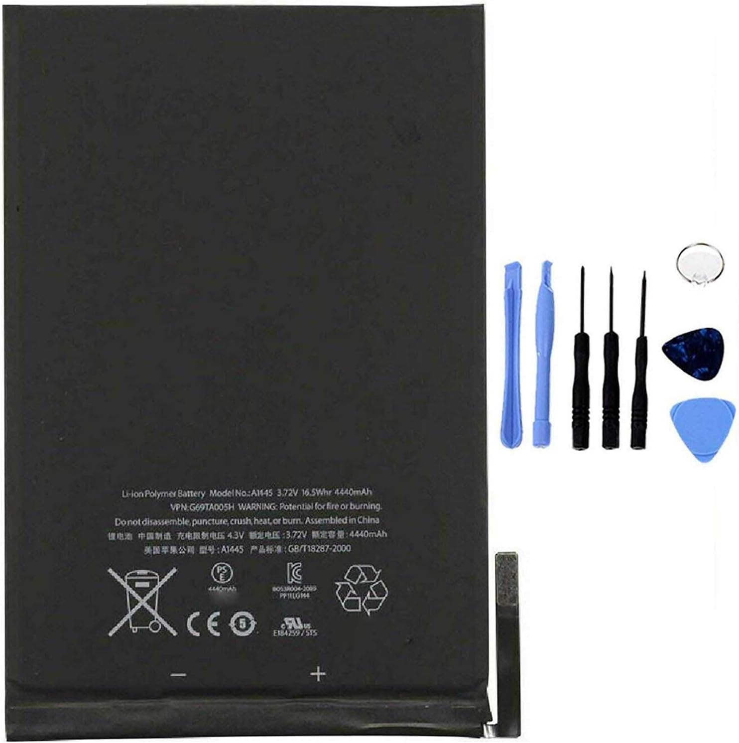 Batteria per Apple iPad MINI 2 / iPad MINI 3 da 6471mAh con KIT CACCIAVITI