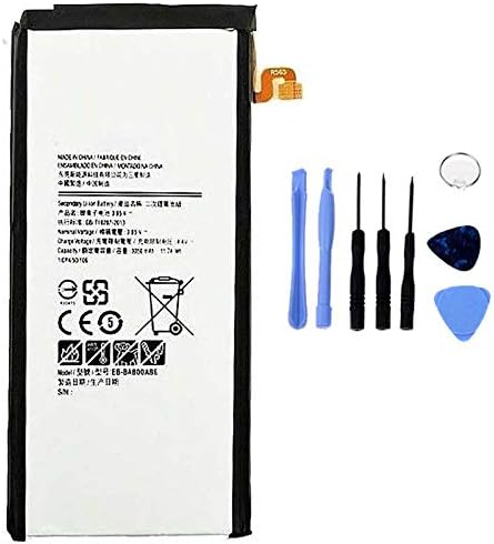 Batteria per Samsung Galaxy A8 2016 A810 EB-BA810ABE con KIT CACCIAVITI