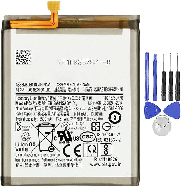 Batteria per Samsung Galaxy A41 A415 EB-BA415AB 3500MAH con KIT CACCIAVITI