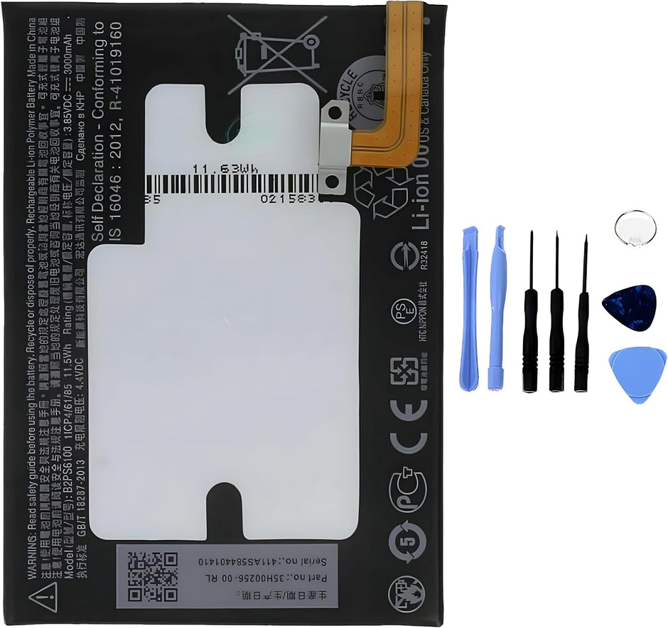 Batteria per HTC ONE M10 B2PS6100 da 3000MAH con KIT CACCIAVITI