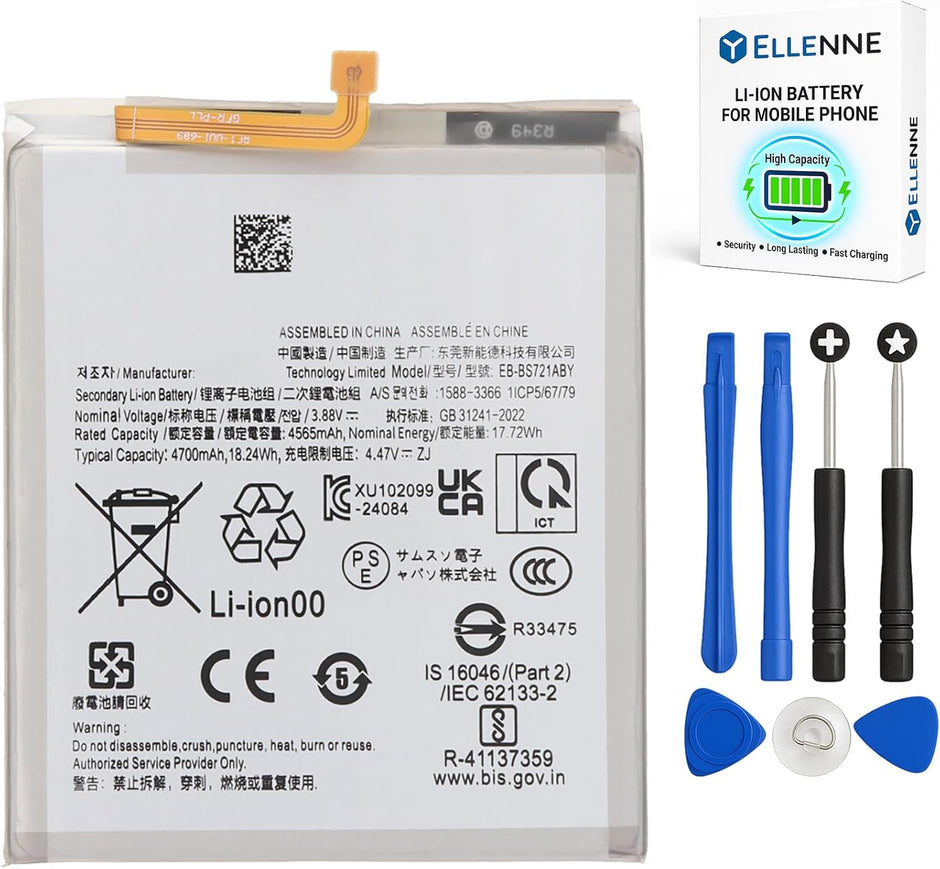 Batteria per Samsung Galaxy S24 FE SM-S721B - EB-BS721 con KIT CACCIAVITI
