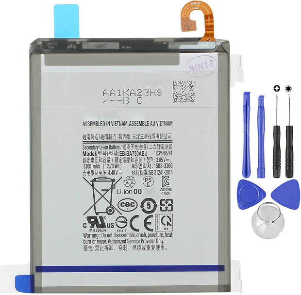 Batteria per Samsung Galaxy A10 / A7 2018 A750 EB-BA750ABU con KIT CACCIAVITI