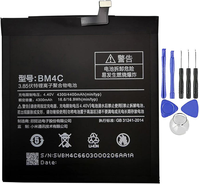 Batteria per XIAOMI REDMI MI MIX BM4C da 4400MAH con KIT CACCIAVITI