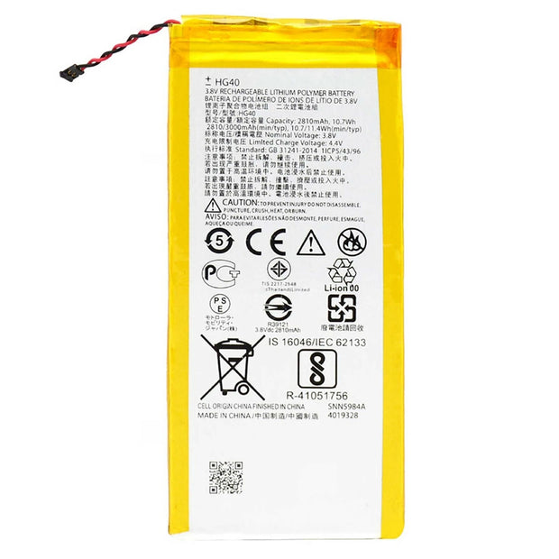 Batteria per MOTOROLA MOTO G5 PLUS HG40 XT1685 XT1687 da 3000mAh con KIT CACCIAVITI