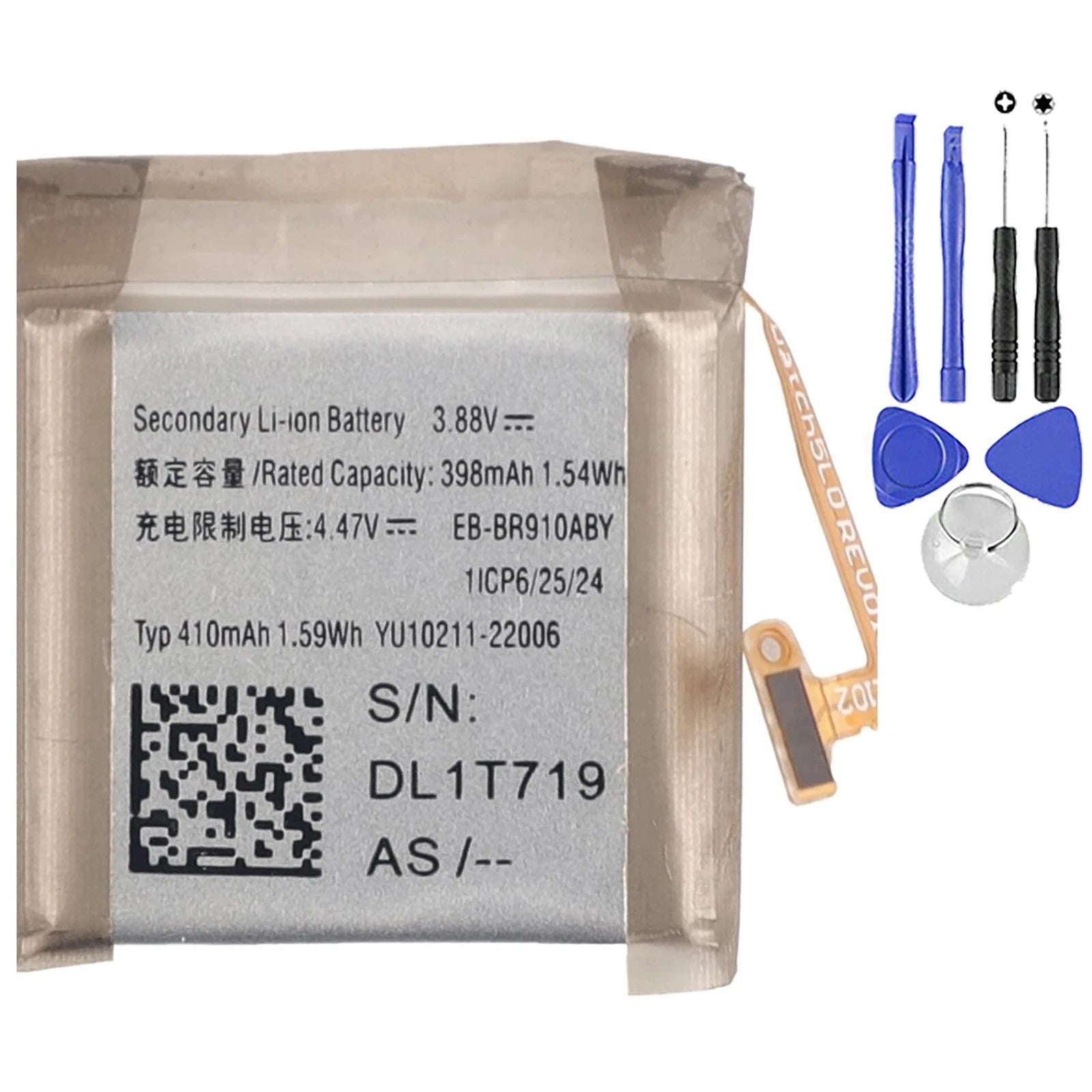 Batteria per Samsung Galaxy Watch 5 44mm LTE EB-BR910ABY | SM-R905F SM-R910F SM-R915F con KIT CACCIAVITI