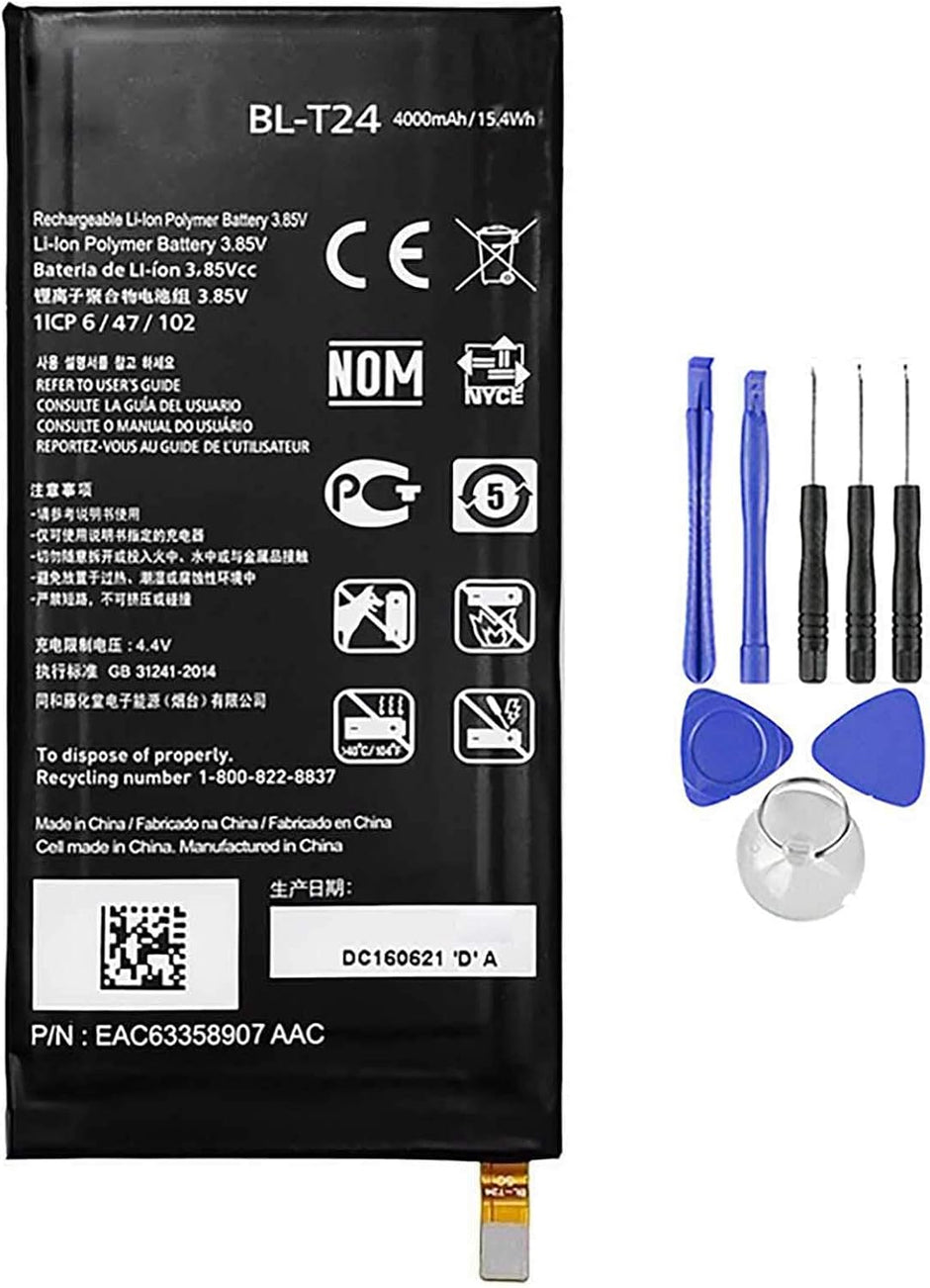 Batteria per LG BL-T24 X POWER K220 RICAMBIO da 4100MAH con KIT CACCIAVITI