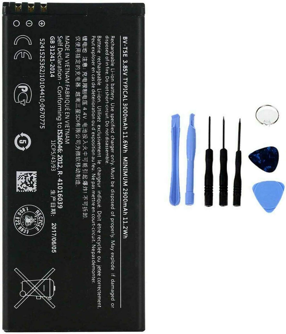 Batteria per NOKIA LUMIA 950 BV-T5E da 3000MAH con KIT CACCIAVITI