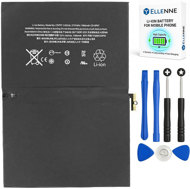Batteria per Apple iPad PRO 7 9.7" da 7306mAh con KIT CACCIAVITI