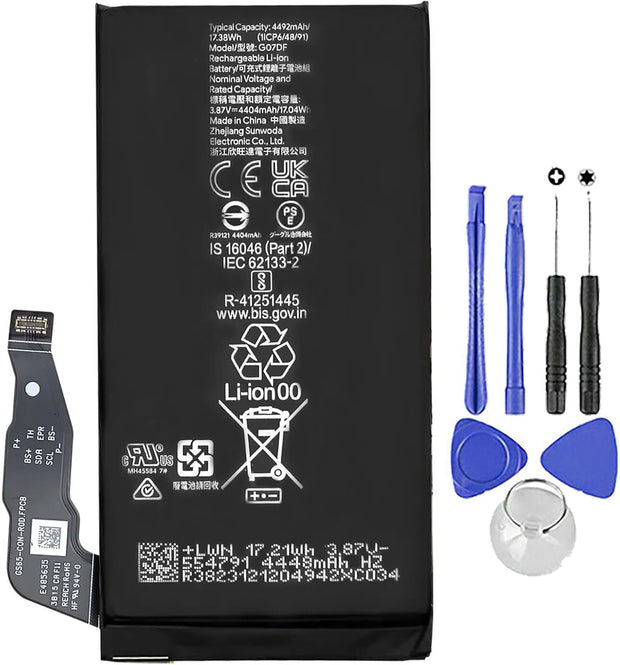 Batteria per GOOGLE PIXEL 8A - GO7DF da 4404mAh con KIT CACCIAVITI