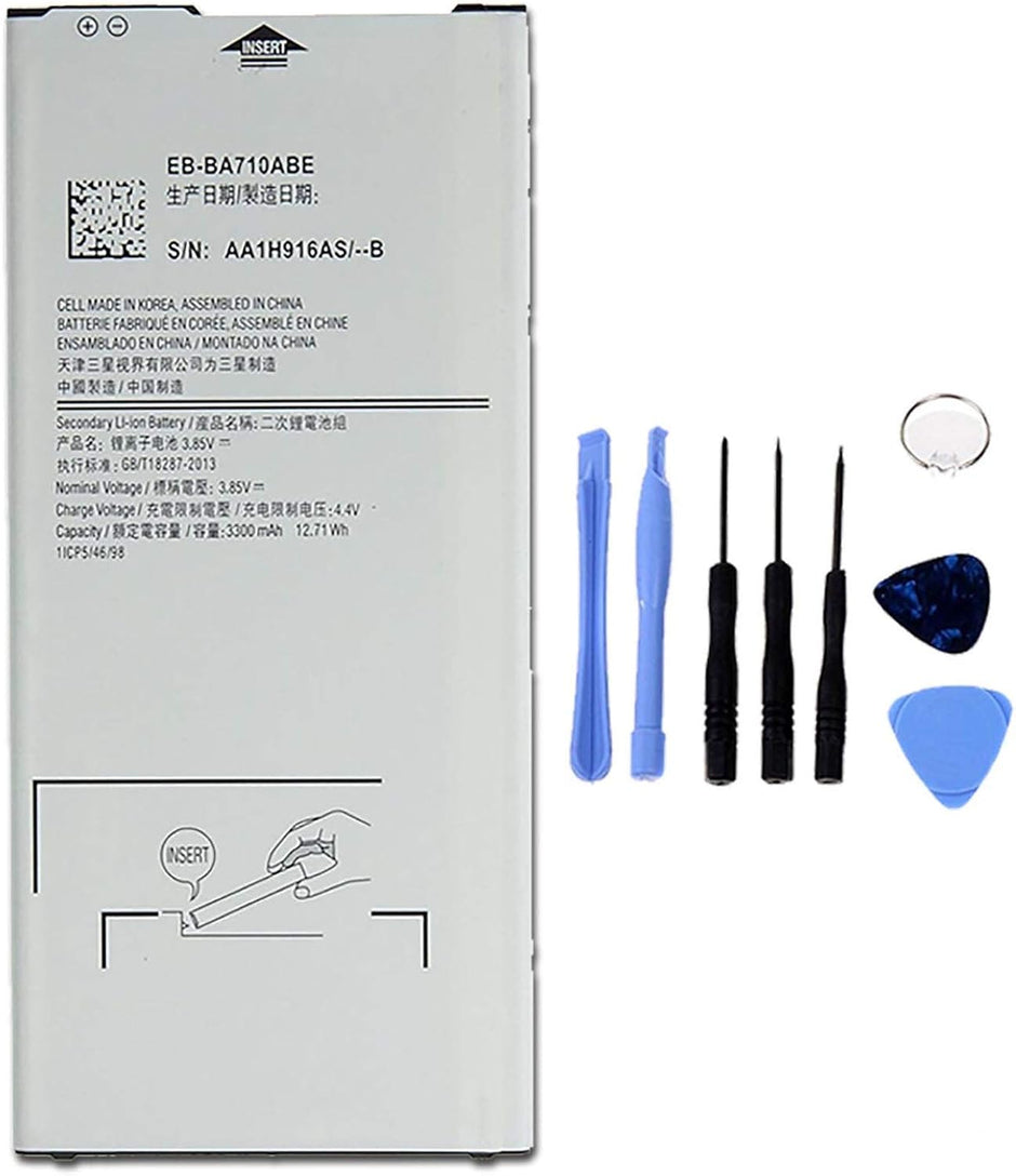 Batteria per Samsung Galaxy A7 2016 A710 EB-BA710ABE con KIT CACCIAVITI
