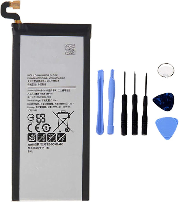 Batteria per Samsung Galaxy S6 EDGE+ PLUS G928F EB-BG928ABE con KIT CACCIAVITI