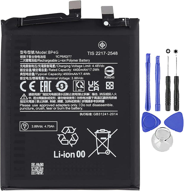 Batteria per XIAOMI 13 (5G) BP4G MI da 4500MAH con KIT CACCIAVITI