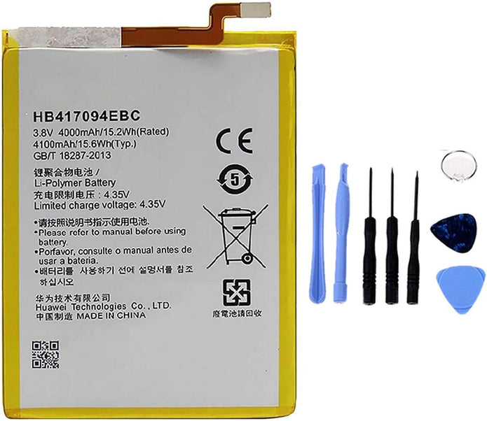 Batteria per Huawei ASCEND MATE 7 HB417094EBC 4100MAH con KIT CACCIAVITI