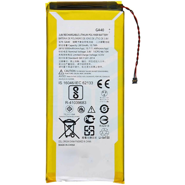 Batteria per MOTOROLA MOTO G4 PLUS GA40 XT1622 XT1625 da 3000MAH con KIT CACCIAVITI