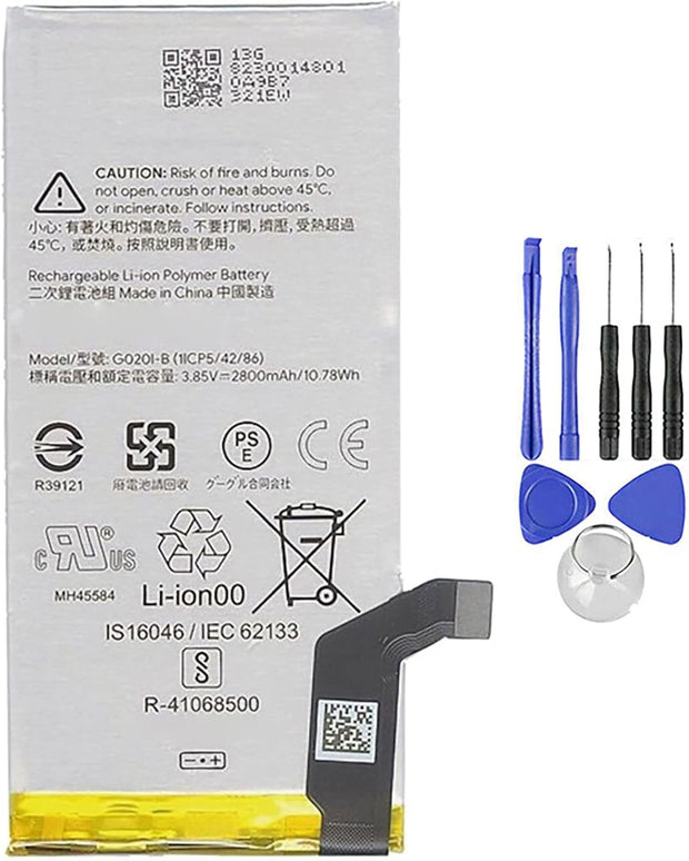 Batteria per GOOGLE PIXEL 4 G020I-B da 2800MAH con KIT CACCIAVITI
