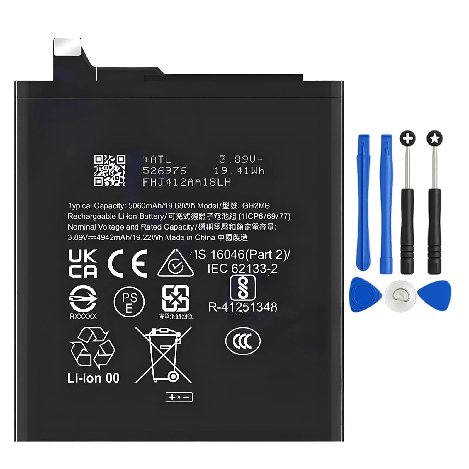 Batteria per GOOGLE Pixel 9 PRO XL GH2MB con KIT CACCIAVITI