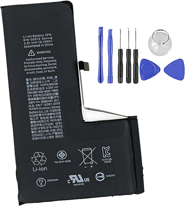 Batteria per Apple iPhone XS da 2658mAh con KIT CACCIAVITI
