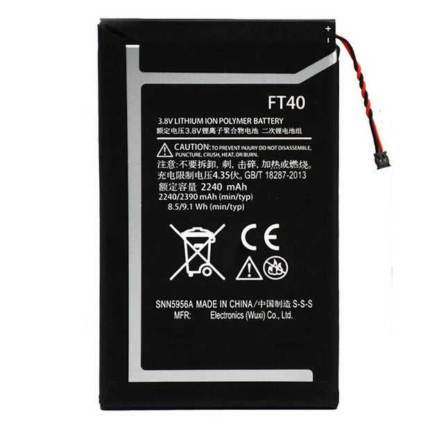 Batteria per MOTOROLA MOTO E2 (2ND GEN) FT40 da 2390MAH  con KIT CACCIAVITI