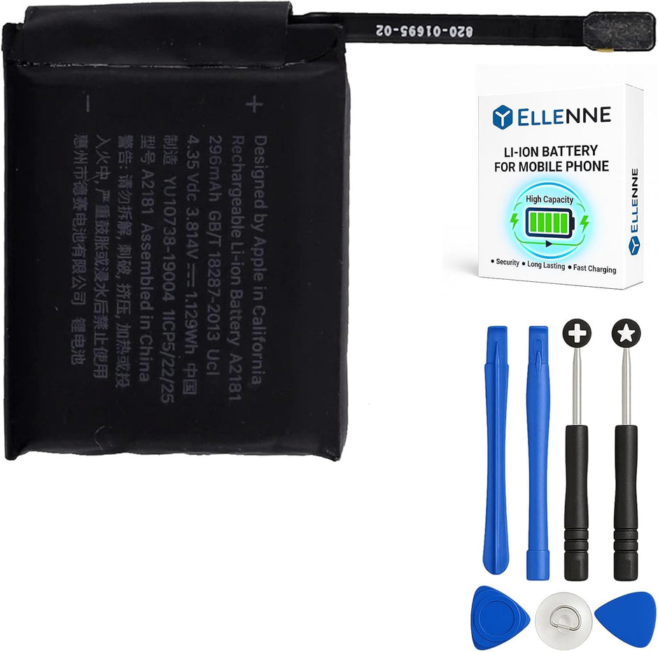 Batteria per Apple iWatch 5 Generazione 44mm A2181 da 296mAh con KIT CACCIAVITI