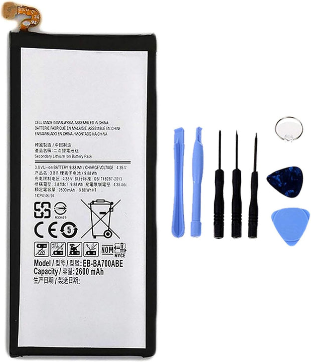 Batteria per Samsung Galaxy A7 2015 A700 EB-BA700ABE con KIT CACCIAVITI