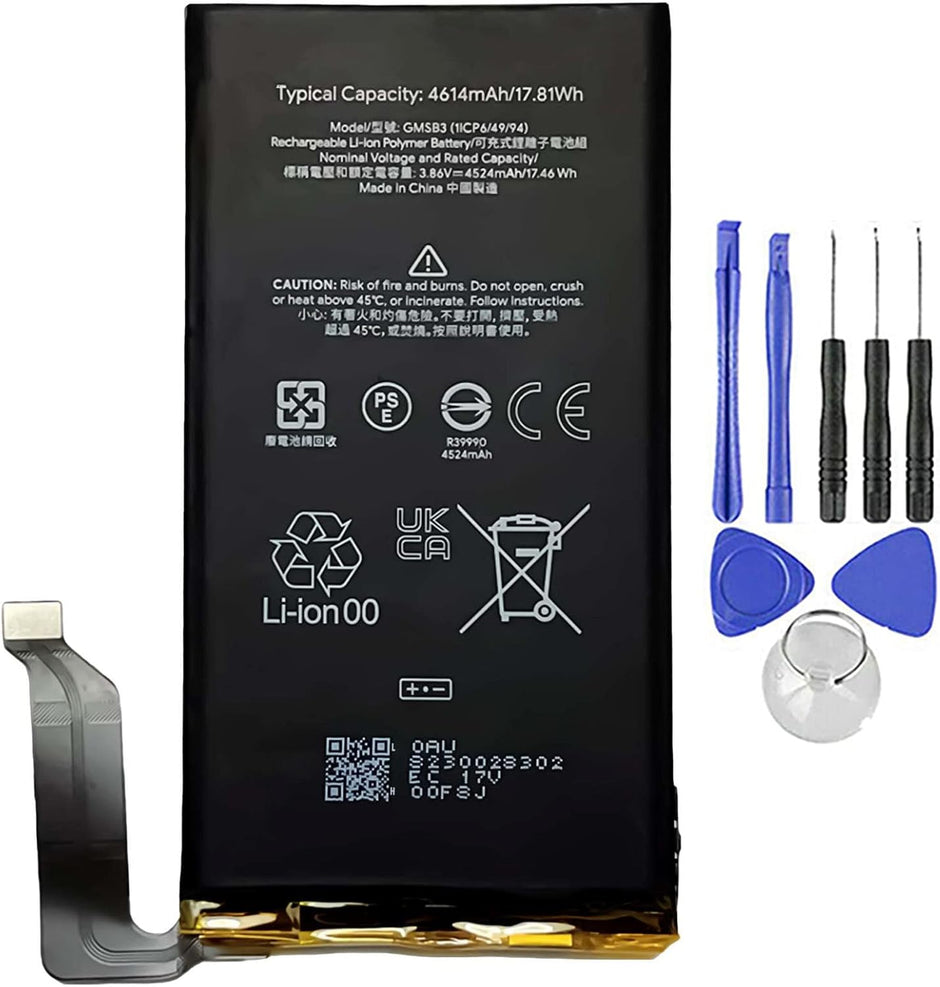 Batteria per GOOGLE PIXEL 6 GMS83 da 4614MAH con KIT CACCIAVITI