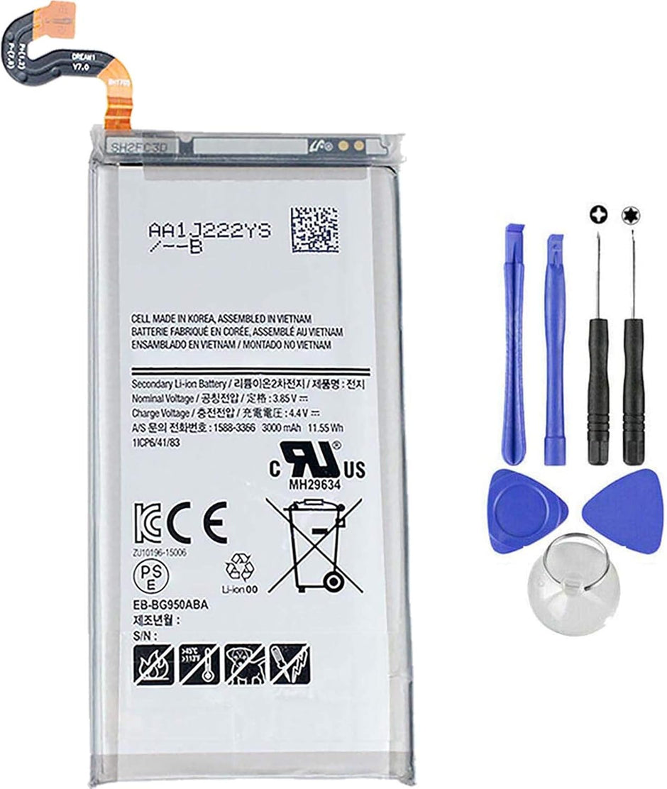 Batteria per Samsung Galaxy S8 EB-BG950ABA con KIT CACCIAVITI
