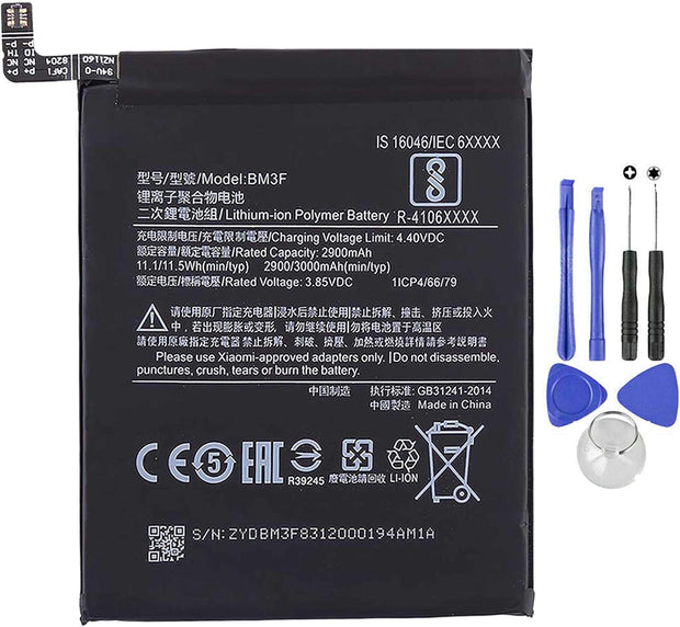 Batteria per XIAOMI MI8 PRO MI 8 PRO BM3F da 3000MAH con KIT CACCIAVITI