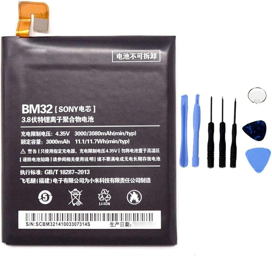 Batteria per XIAOMI REDMI Mi4 BM32 da 3000MAH con KIT CACCIAVITI