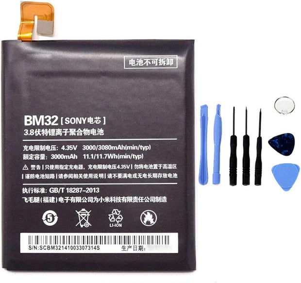 Batteria per XIAOMI REDMI Mi4 BM32 da 3000MAH con KIT CACCIAVITI