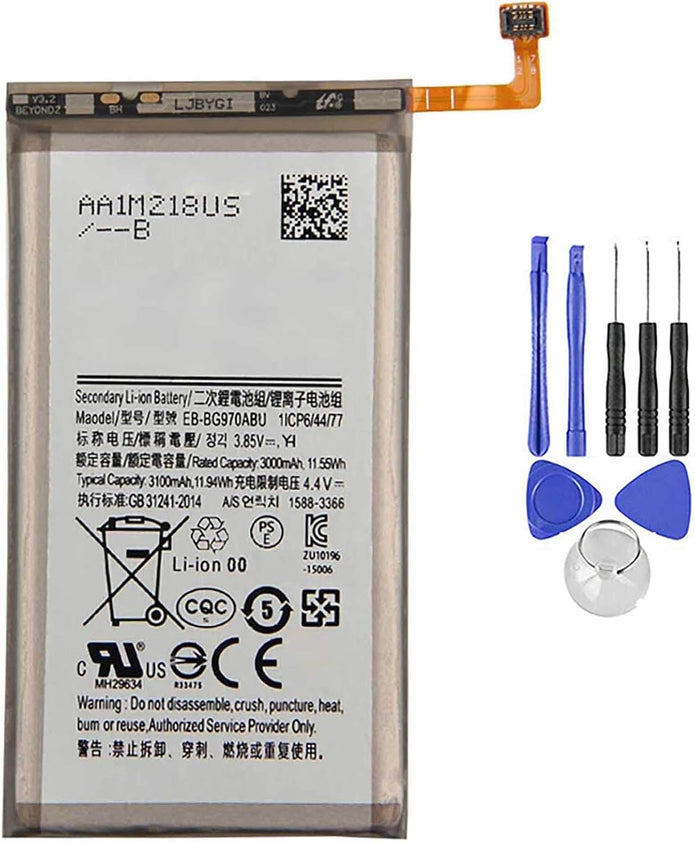 Batteria per Samsung Galaxy S10E SM-G970F EB-BG970ABU 3100MAH con KIT CACCIAVITI