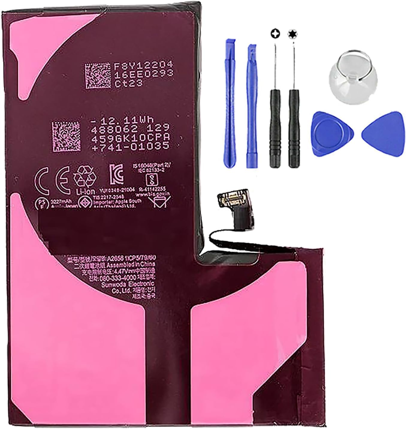Batteria per Apple iPhone 13 PRO da 3095mAh con KIT CACCIAVITI