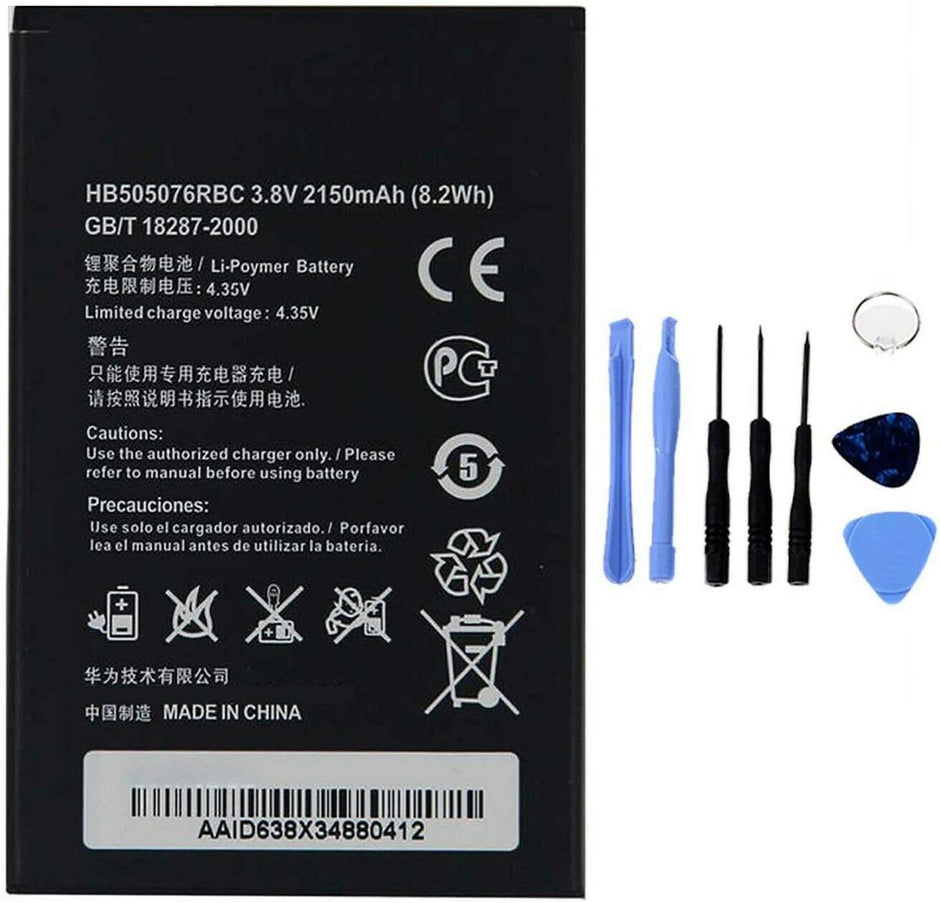 Batteria per Huawei ASCEND Y3 II | Y600 HB505076RBC 2150MAH con KIT CACCIAVITI