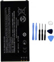 Batteria per NOKIA BV-T5C MICROSOFT LUMIA 640 LTE DUAL SIM da 2500MAH con KIT CACCIAVITI
