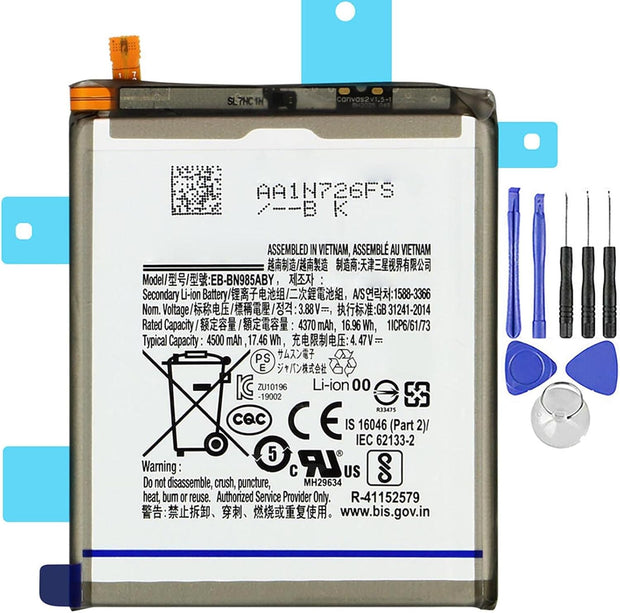 Batteria per Samsung Galaxy NOTE 20 ULTRA EB-BN985AB con KIT CACCIAVITI