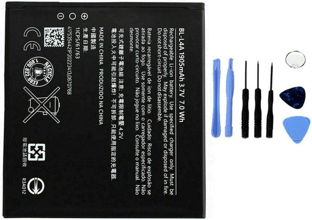 Batteria per NOKIA LUMIA 535 540 BL-L4A da 1905MAH con KIT CACCIAVITI