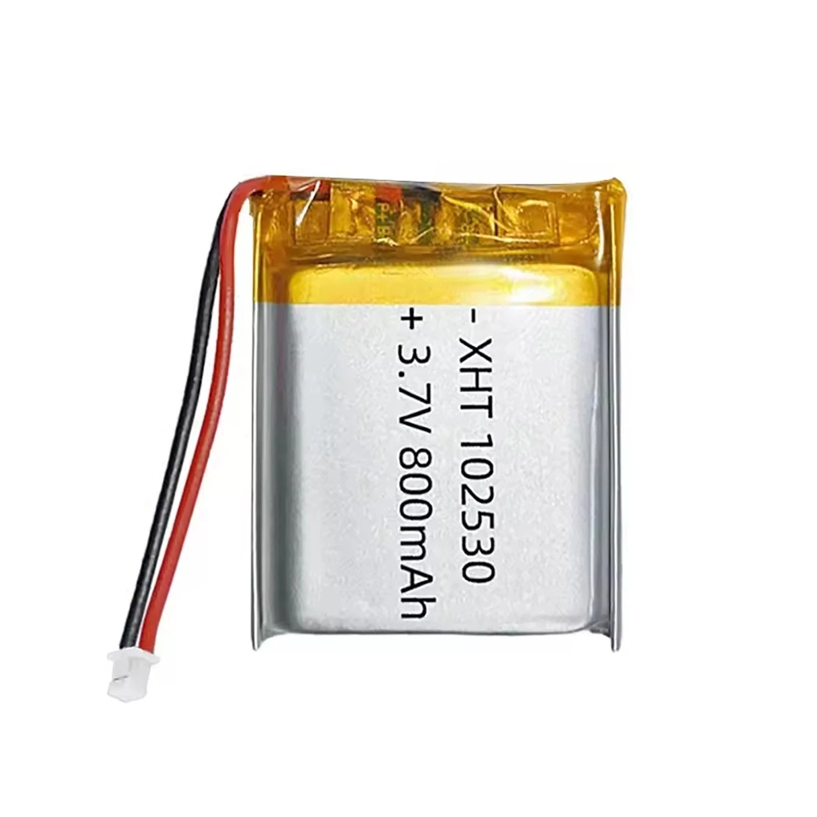 Batteria LIPO DIY 102530  3,7V DC 800mAh CONNETTORI 2P-PH