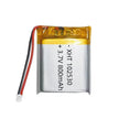 Batteria LIPO DIY 102530  3,7V DC 800mAh CONNETTORI 2P-PH