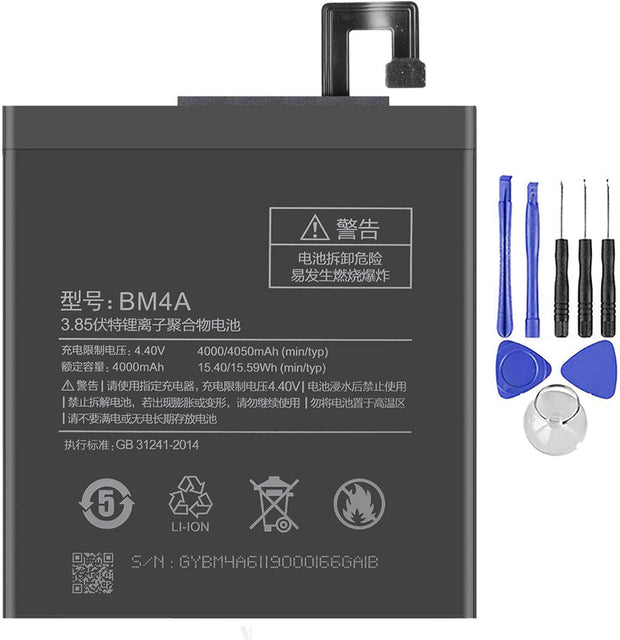 Batteria per XIAOMI REDMI PRO | NOTE 7 | NOTE 7 PRO BM4A da 4050MAH con KIT CACCIAVITI
