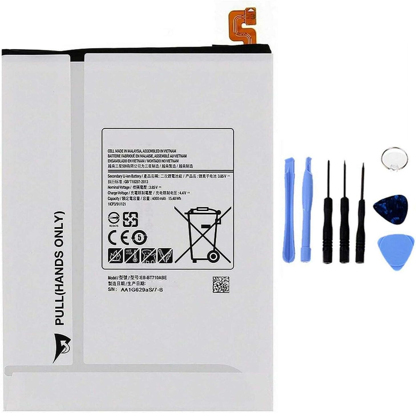 Batteria per Samsung Galaxy TAB S2 8.0 T710 EB-BT710ABE con KIT CACCIAVITI